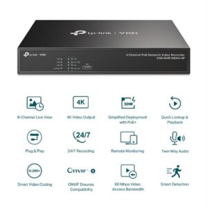 TP LINK 14Channel Network Video Recorder with 14 POE - Image 1