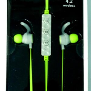 Geeko Wireless Bluetooth Earphones Green - Image 1