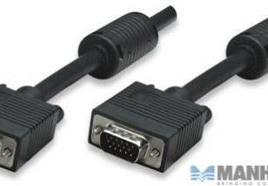 Manhattan SVGA Monitor Cable with Ferrite cores