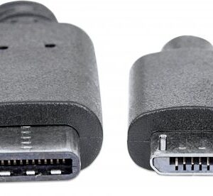 Manhattan USB TypeC Male to MicroB Male Cable - Image 1