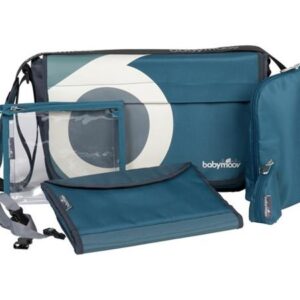 Babymoov Zen Blue Messenger Changing Diaper Bag - Image 1