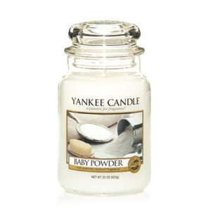 Yankee Candle Baby Powder Large Jar Retail Box No