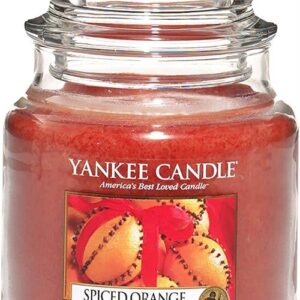 Yankee Candle Spiced Orange Medium Jar Retail Box