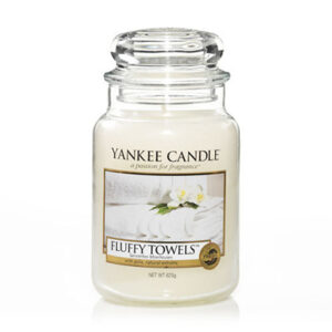 Yankee Candle Fluffy Towel Large Jar Retail Box No warranty