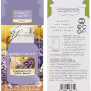 Yankee Candle Lemon Lavender 2D Paperboard