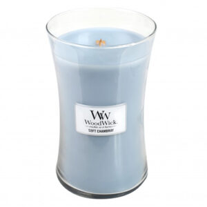 Woodwick Soft Chambray Large Jar