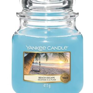 Yankee Candle Beach Escape Medium Jar Retail Box