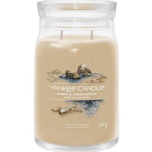 Yankee Candle Signature Collection Amber & Sandalwood Large