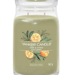 Yankee Candle Signature Collection Sage & Citrus Large Jar