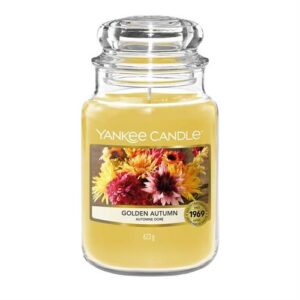 Yankee Candle Golden Autumn Large Jar Retail Box