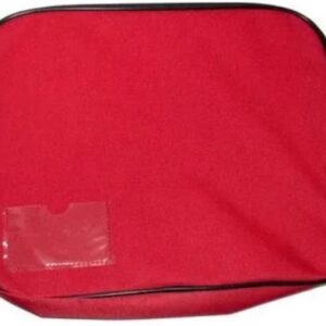 Marlin Canvas Book Bag Red – Safe And Secure Zip Closure