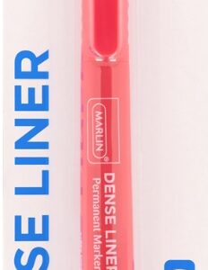 Marlin Dense Permanent Markers 1&apos;s Red