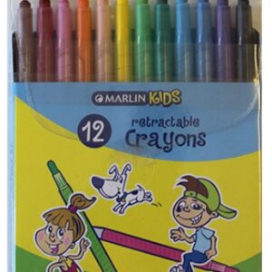 Marlin Kids Retractable Crayons