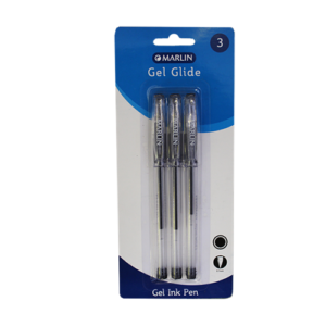 Marlin Gel Glide Gel Ink Pens Colour: Black