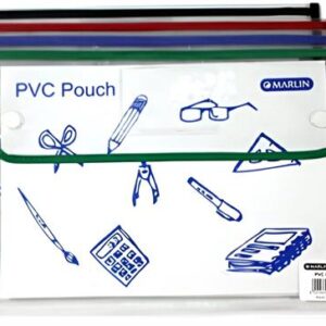 Marlin PVC Book Bag Pouch Clear
