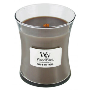 Woodwick Sand & Driftwood Medium Jar Retail Box