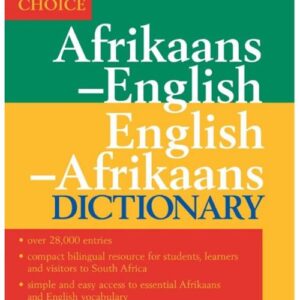 New Choice Afrikaans And English Dictionary