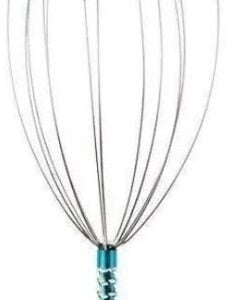 Casey 12 Fingers Head and Scalp Hand-Held Manual Massager Blue - Image 1