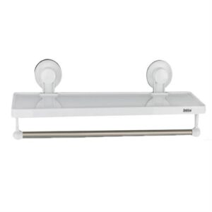 Bathlux Shelf With Handtowel Rack With Suction Cup - Image 1
