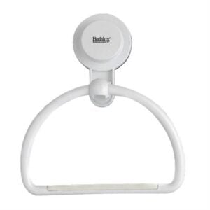 Bathlux Single Towel Rack with Suction Cup - Image 1