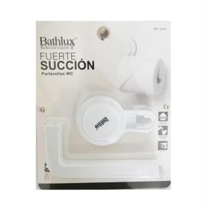 Bathlux Lever Toilet Roll Holder with Suction Cup - Image 1