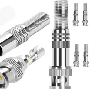 Securnix RG59 8 Pack Screw Spring BNC Connectors - Image 1