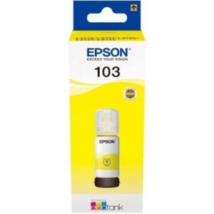 Epson 103 Ecotank Yellow Ink Bottle 65ml - Image 1
