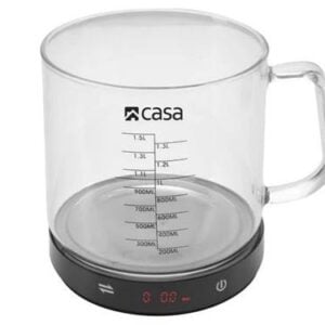 Casa Electronic Kitchen Scale with Jug - Image 1