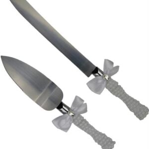 Casey Cake Knife And Spatula Server Set - Image 1