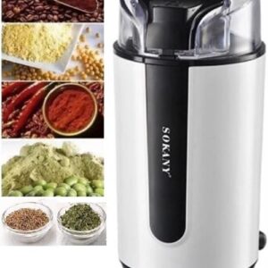 SOKANY 75G AUTO COFFEE GRINDER WHITE