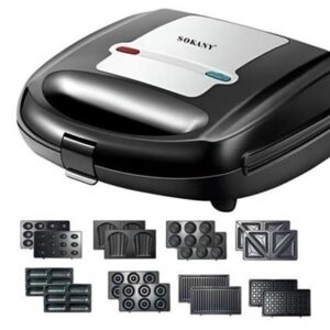 SOKANY 6 IN 1 SANDWICH MAKER SET 750W