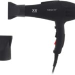 Sokany Salon Profesional Quick Drying Black Hairdryer 2200w