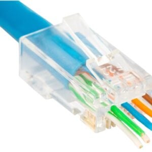 Ellies Cat6 UTP RJ45 Modular Snap Plugs 50 Pack - Image 1