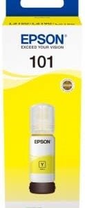Epson 101 Ecotank Yellow Ink Bottle 127ml - Image 1