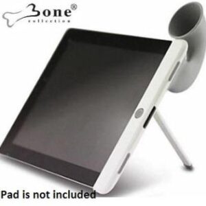Bone Collection Horn Stand Sound Amplifier iPad 2 Grey - Image 1