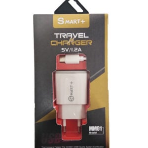 Geeko SMART+ USB Travel Charger with Type-C Port - Image 1