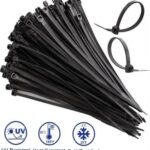Noble Nylon Cable Ties 2.5 x 200mm Pack of 100 Black