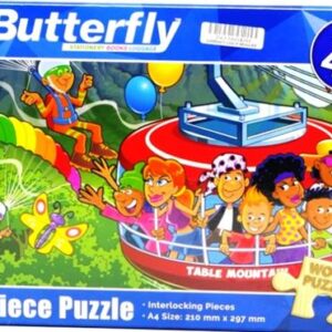 Butterfly 48pc Table Mountain Wooden Puzzle
