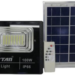 Solarix Jortam 100w Solar Flood Lamp With Solar Panel –