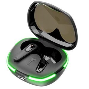 Ezra True Bluetooth5.1 Black Earbuds in a compact