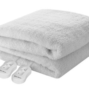 Pure Pleasure Double Fullfit Sherpa Fleece Electric Blanket