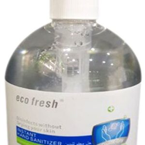Casey Eco Fresh 500ml Scented Clear Hand Gel Alcohol Based