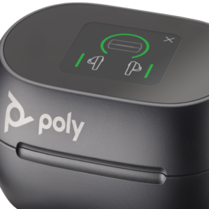 Poly Voyager Free 60+ UC M Carbon Black Earbuds
