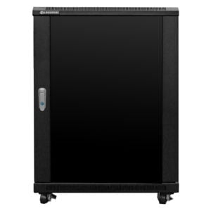 Linkbasic 15U 600 Deep Cabinet 2 Fans & 2 Shelves - Image 1