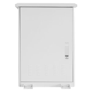 Scoop 18U 600mm Deep Outdoor Cabinet with 2 fans - Image 1