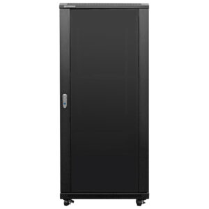 Linkbasic 27U 800 Deep Cabinet 4 Fans & 2 Shelves - Image 1
