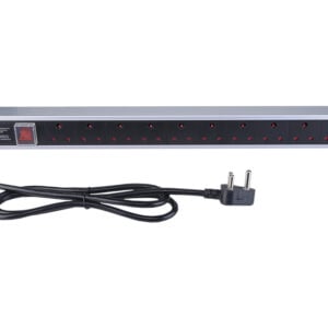 Linkbasic 10 Way Aluminium Moulded Rack Mount PDU - Image 1