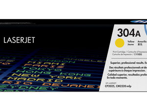 HP 304A Color LaserJet CP2025 Yellow Print Toner Cartidge