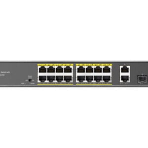 Cudy 16 Port Gigabit PoE 180W 2 Gigabit 2SFP Switch - Image 1