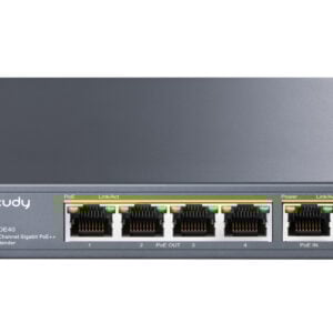 Cudy 4 Port Gigabit PoE 1x PoE Input 60W Switch - Image 1